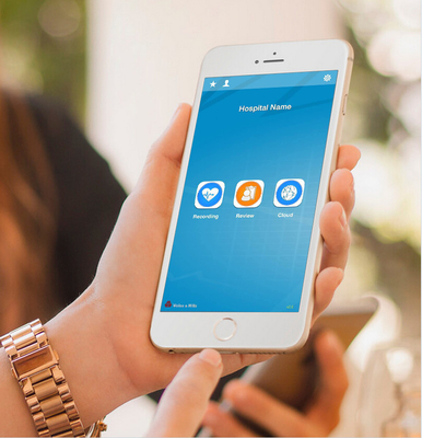 Bluetooth Transfer Ecg Ambulatory Monitoring With Smart Iphone ECG D Evice