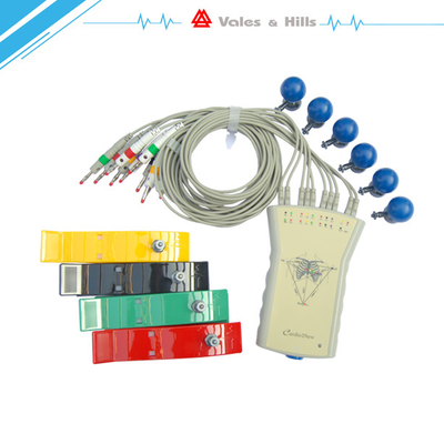De grijze van de de Groottepc Gebaseerde Computer ECG van de 12 Loodwandelgalerij Machine van het Medische apparaatpc ECG