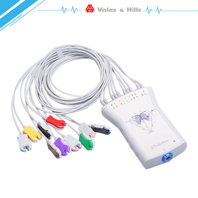 USB-de Sensor van de Toebehorenecg Elektroden van het Kabelav Blok ECG voor Spanningsecg Test