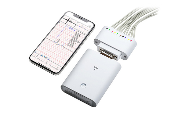 Van het de Controleapparaat van Iphoneecg Registreertoestel van Plactis het Witte met Draadloos Bluetooth