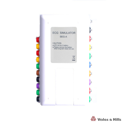 Het slimme en Witte Ecg-Registreertoestel Bluetooth van de Ritmesimulator met 12 Kanalen