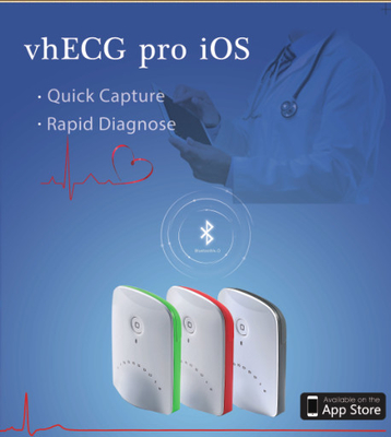 Bluetooth-de Machine van Verbindingsipad ECG met Slimme Elektrocardiograafregistreertoestellen