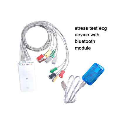 Bluetooth-de Testmateriaal van het Spanningselektrocardiogram met tredmolen en ergometers iCV1200