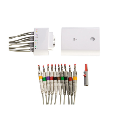 Goedkoop Digitaal Draadloos Geduldig PC Gebaseerd ECG-Apparaat, Rustende ECG-Test voor iOS