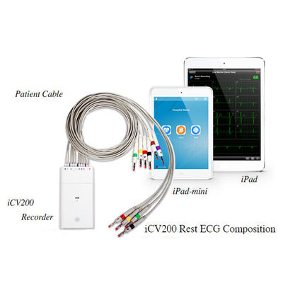 De Batterijenabs Bluetooth 12 Lood Ecg van IPhoneipad